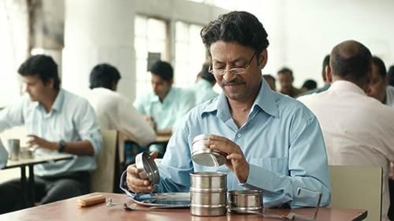 The Lunchbox: 
This is a poignant tale of two souls who get united, thanks to a mistake done by Mumbai’s famous dabbawalas. Ila (Nimrat Kaur) is a married woman seeking to spice up her marriage and hits upon the idea of putting notes inside his lunchbox which she sends via the dabbawalas. Due to a mix-up, the lunchbox gets delivered to Saajan Fernandes (Irrfan Khan), a widower who is about to retire from his job as an accountant.