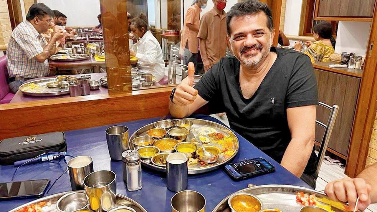 Ehsaan Noorani at the restaurant