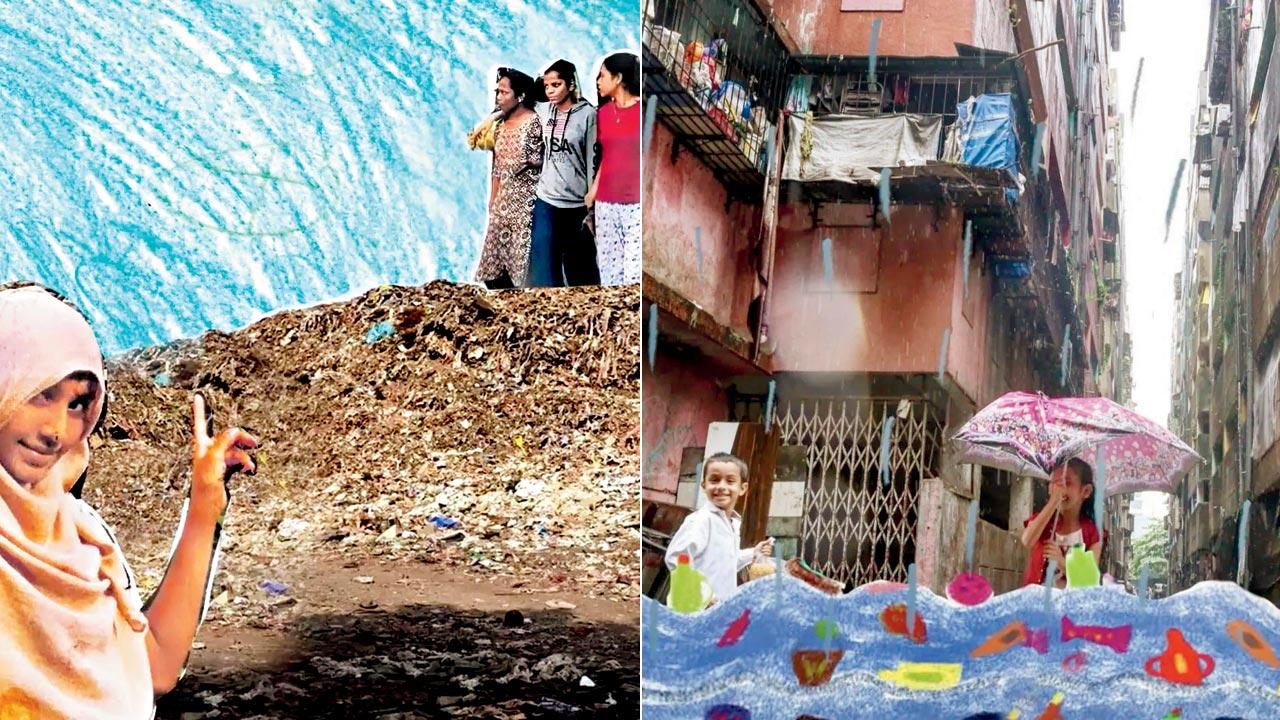 The film uses drawings and voice-over to translate climate change centred around the people of Govandi