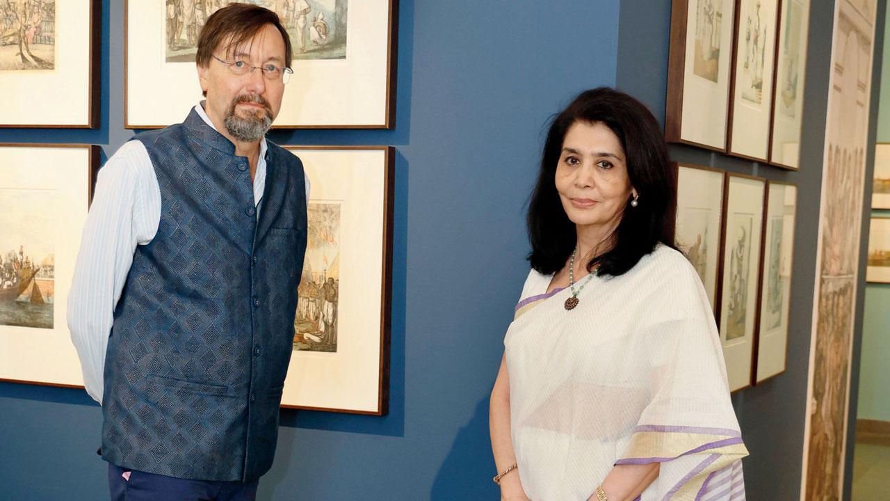 Giles Tillotson and Tasneem Mehta