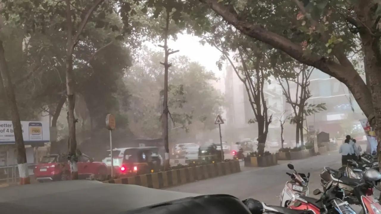 Mumbai dust storm and rains: Metro, local train services hit
