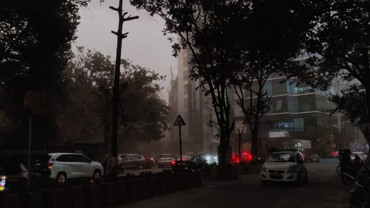 The IMD also issued a yellow alert for Thane and Palghar