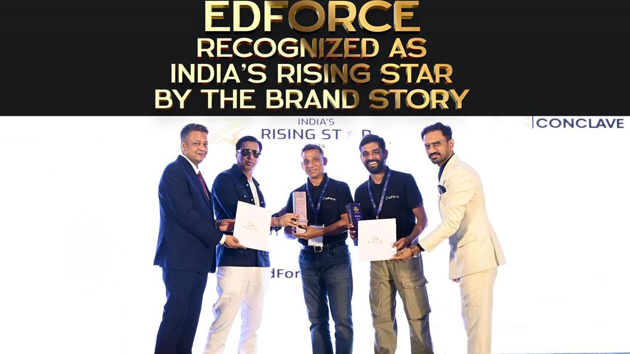 edForce Gets Recognized As India’s Rising Star By The Brand Story
