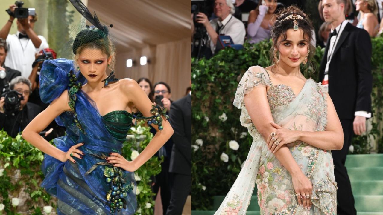 In Pics: Zendaya to Alia Bhatt, check out all the red carpet looks from MET Gala