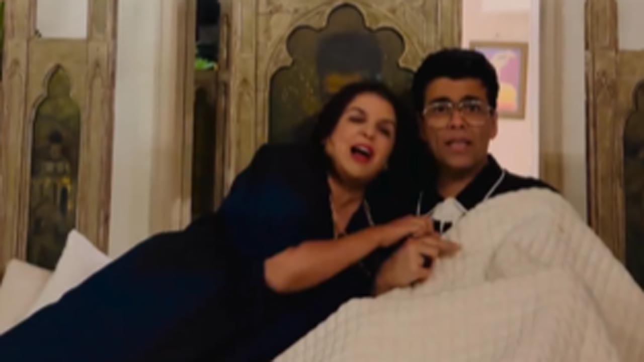 Farah Khan, Karan Johar's latest Instagram reel leaves fans in stitches