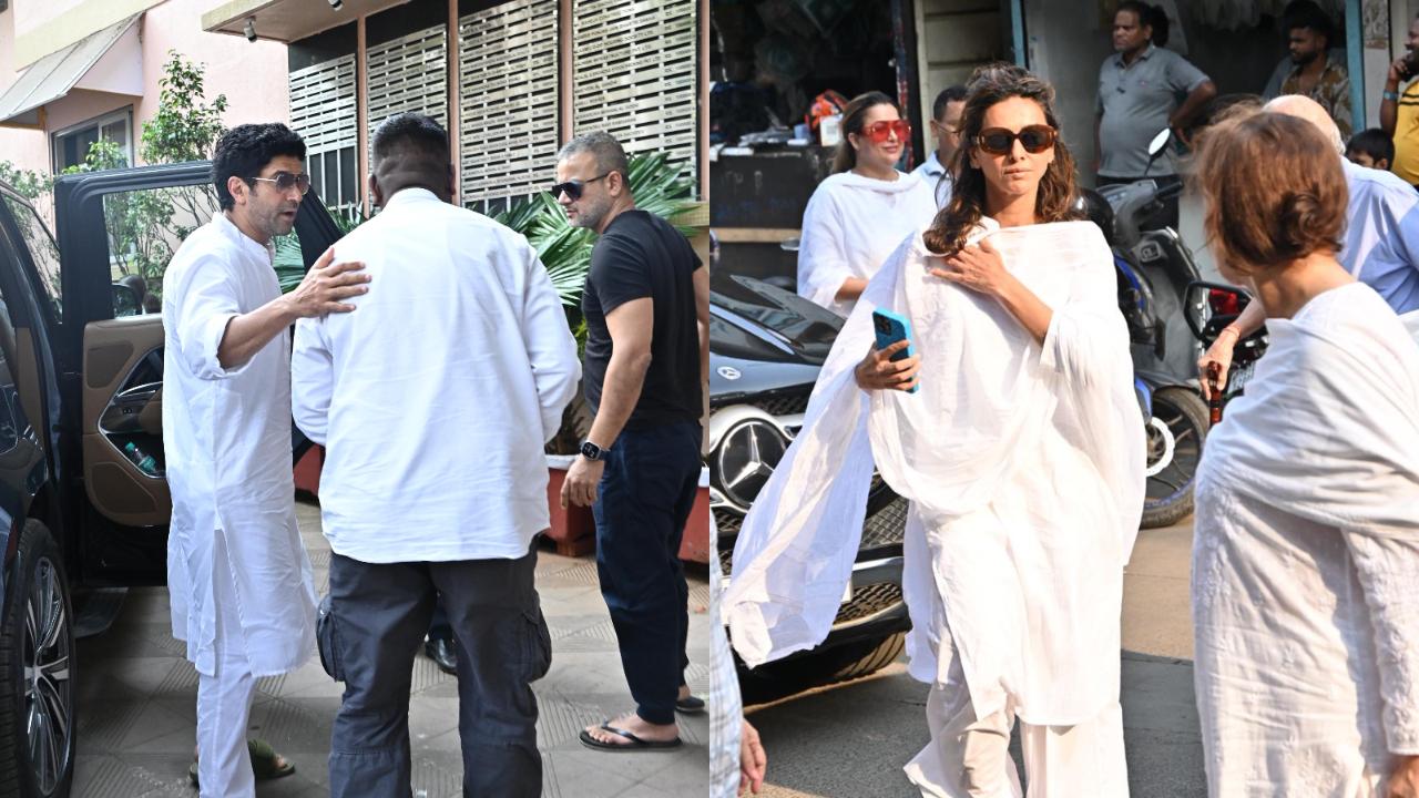 Ritesh Sidhwani and his family members, including Farhan Akhtar and his wife Shibani Dandekar, were among the first to visit the hospital. 