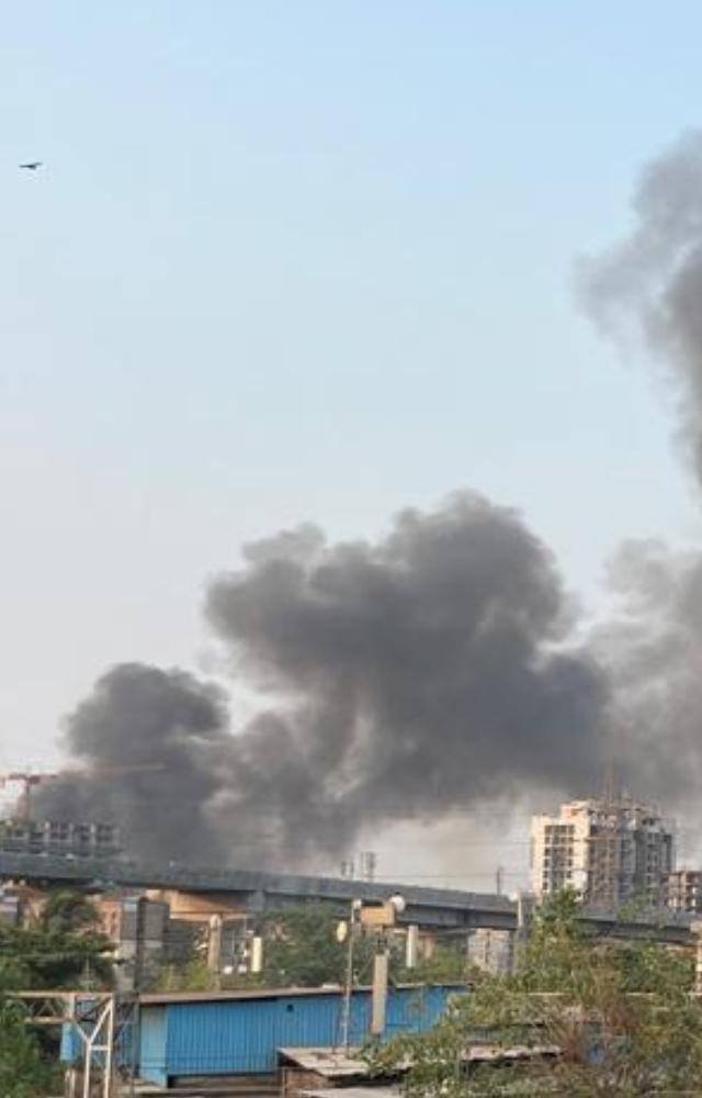 The incident was reported to the civic authorities at around 5.50 pm on Sunday