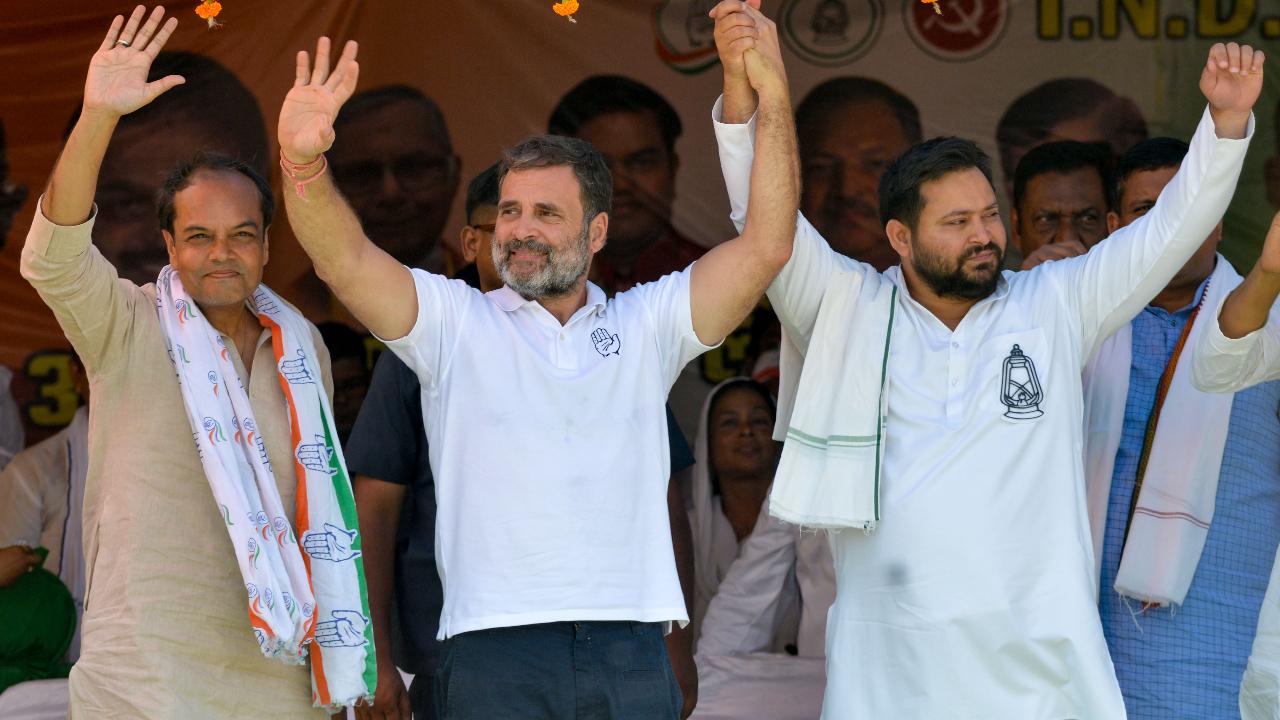 In NDA, Bharatiya Janata Party will contest on 17 seats, Janata Dal-United on 16, , Lok Janshakti Party on 5 seats Hindustani Awam Morcha and Rashtriya Lok Morcha on one seat each in 2024 Lok Sabha elections.