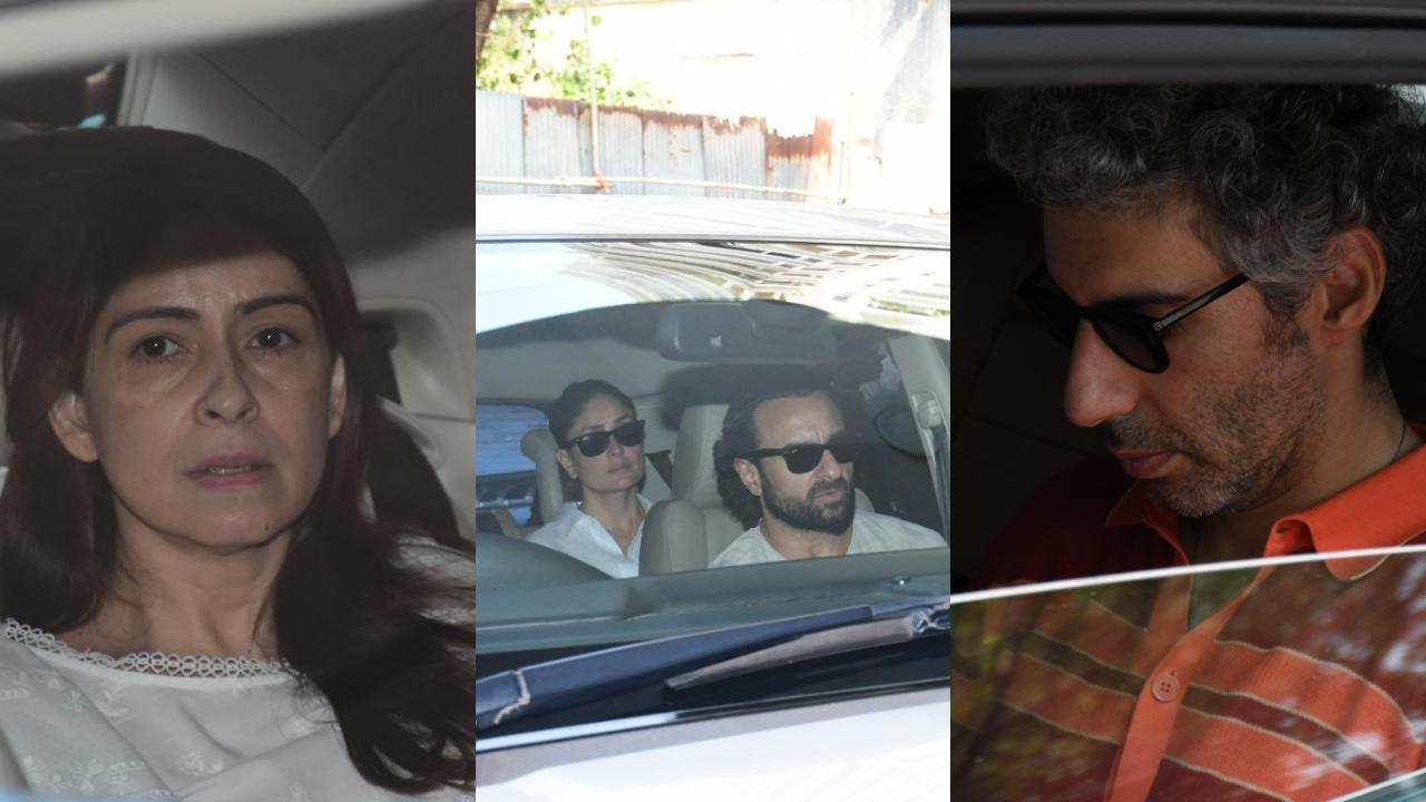 The news left the Bollywood fraternity mourning, with several celebrities paying their respects. Bhavna Panday, Kareena Kapoor, Saif Ali Khan, Jim Sarbh, and others were seen in attendance.