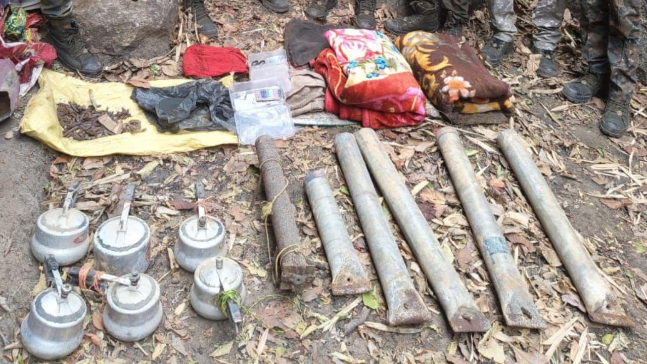 The official said that the team dispatched had found nine IEDs, three claymore pipes, six pressure cookers filled with explosives and detonators and three additional claymore pipes with explosives and shrapnel. 