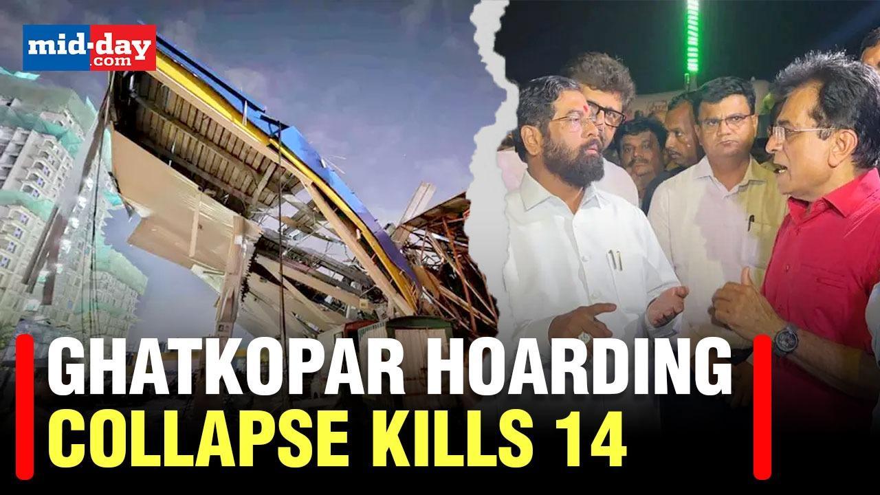 Mumbai Hoarding Collapse: Massive Billboard Collapse In  Ghatkopar Kills 14