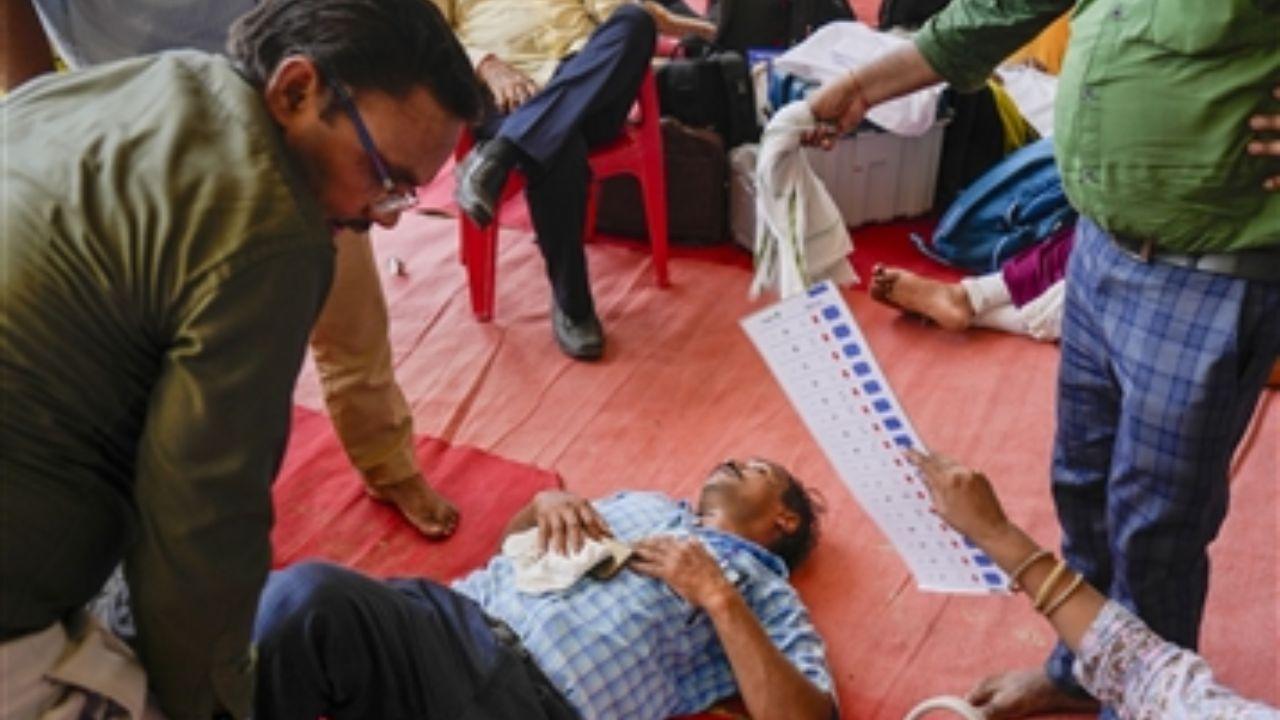 In Bihar, 14 people, including 10 polling personnel, died due to heatstroke over the past two days. The state has closed all schools, coaching institutes, and anganwadi centres until June 8 in response to the severe heatwave.