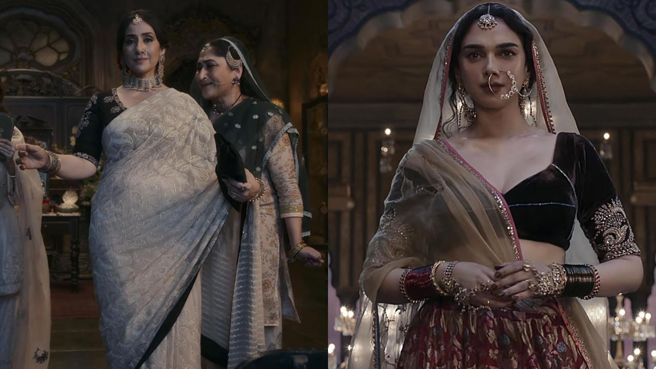 In Pics: 'Heeramandi' ladies serve up royal wedding inspiration