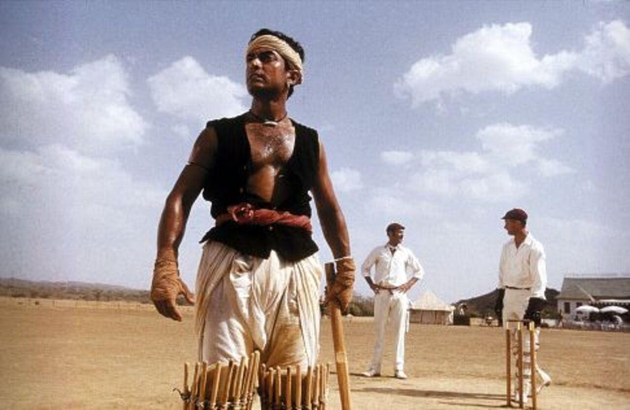 Lagaan (2001)
Directed by Ashutosh Gowariker and starring Aamir Khan, cricket is not just a game for the people of a quaint village in pre-independence India in this film. The villagers stake their future on a game of cricket against their ruthless British rulers
 