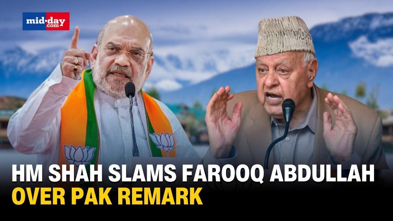 HM Amit Shah Rebukes Farooq Abdullah On 'Pak Have Nukes' Remark
