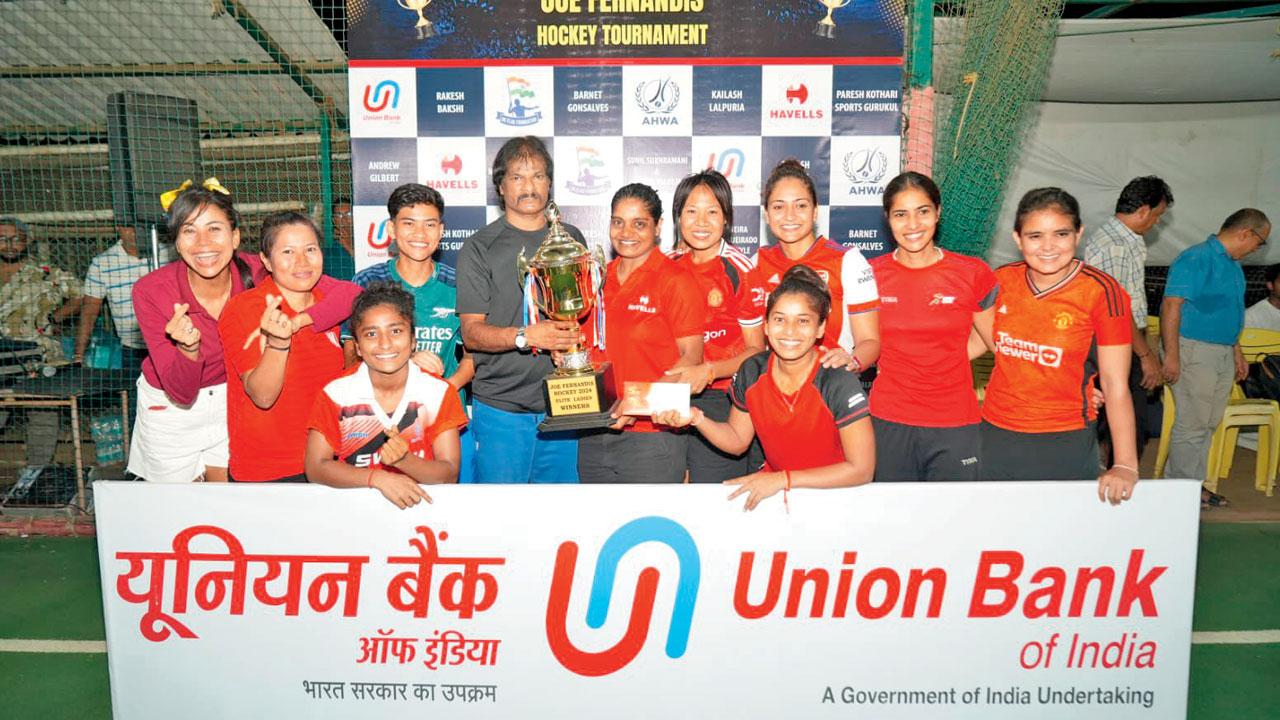 Women’s champions Rajdhani Hockey 