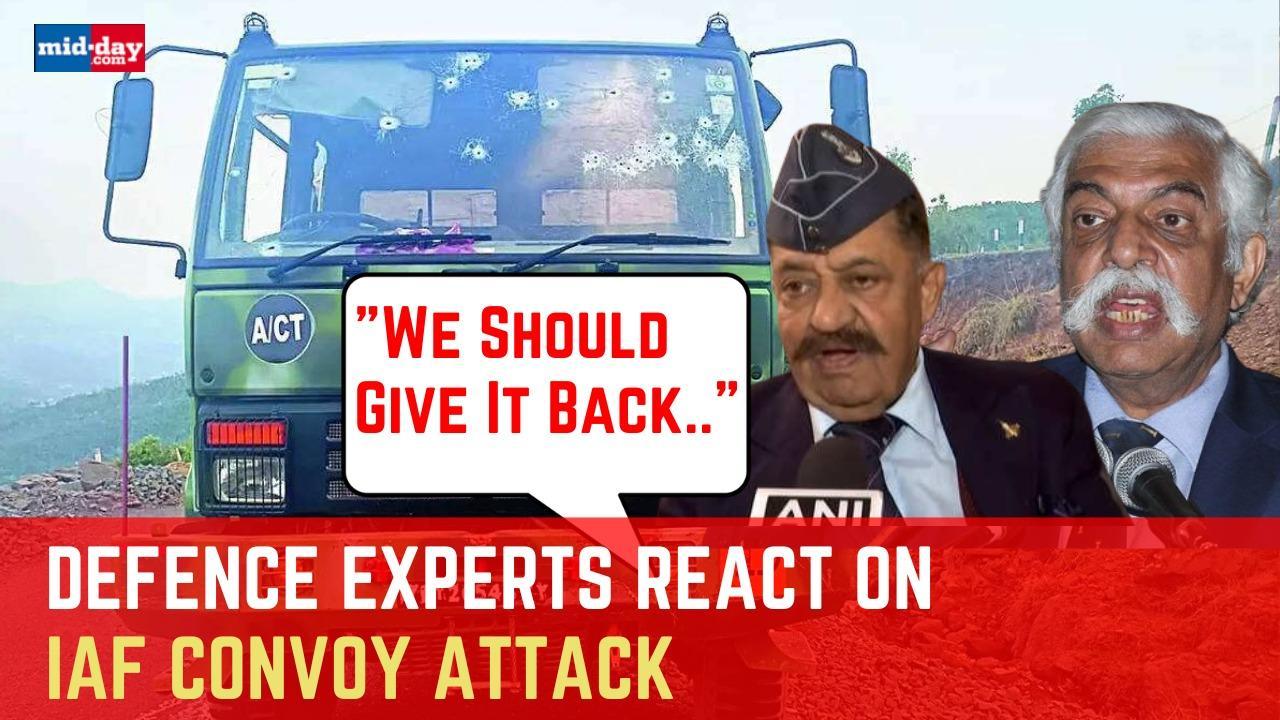 IAF Convoy Terror Attack: Defence Experts React On IAF Convoy Terrorist Attack