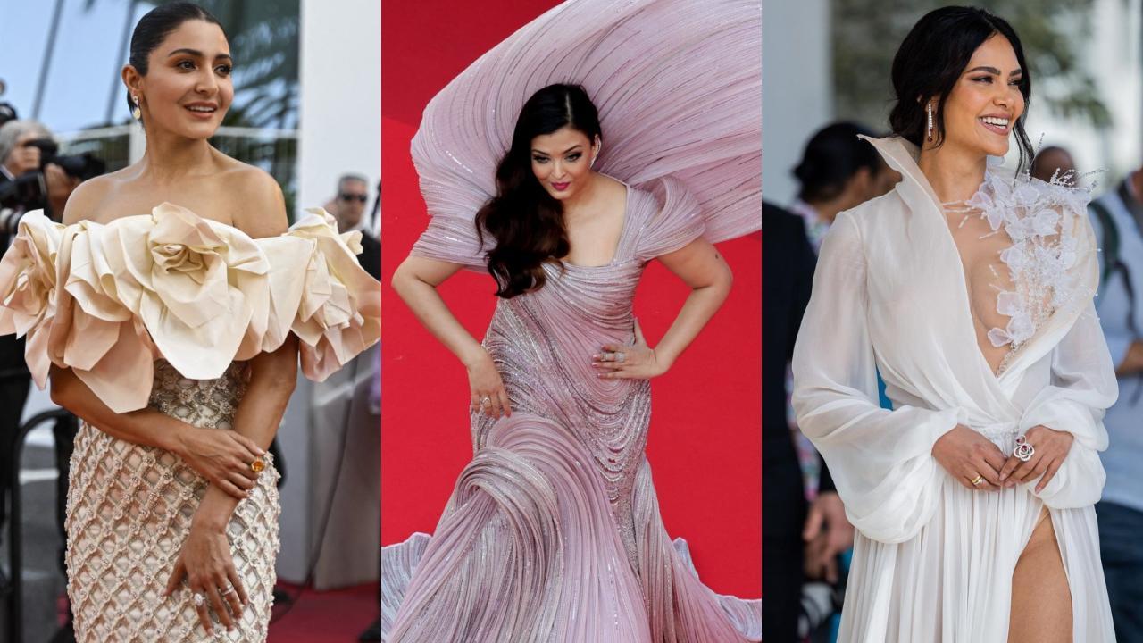 In Pics: Aishwarya Rai Bachchan to Anushka Sharma, Indian stars at Cannes