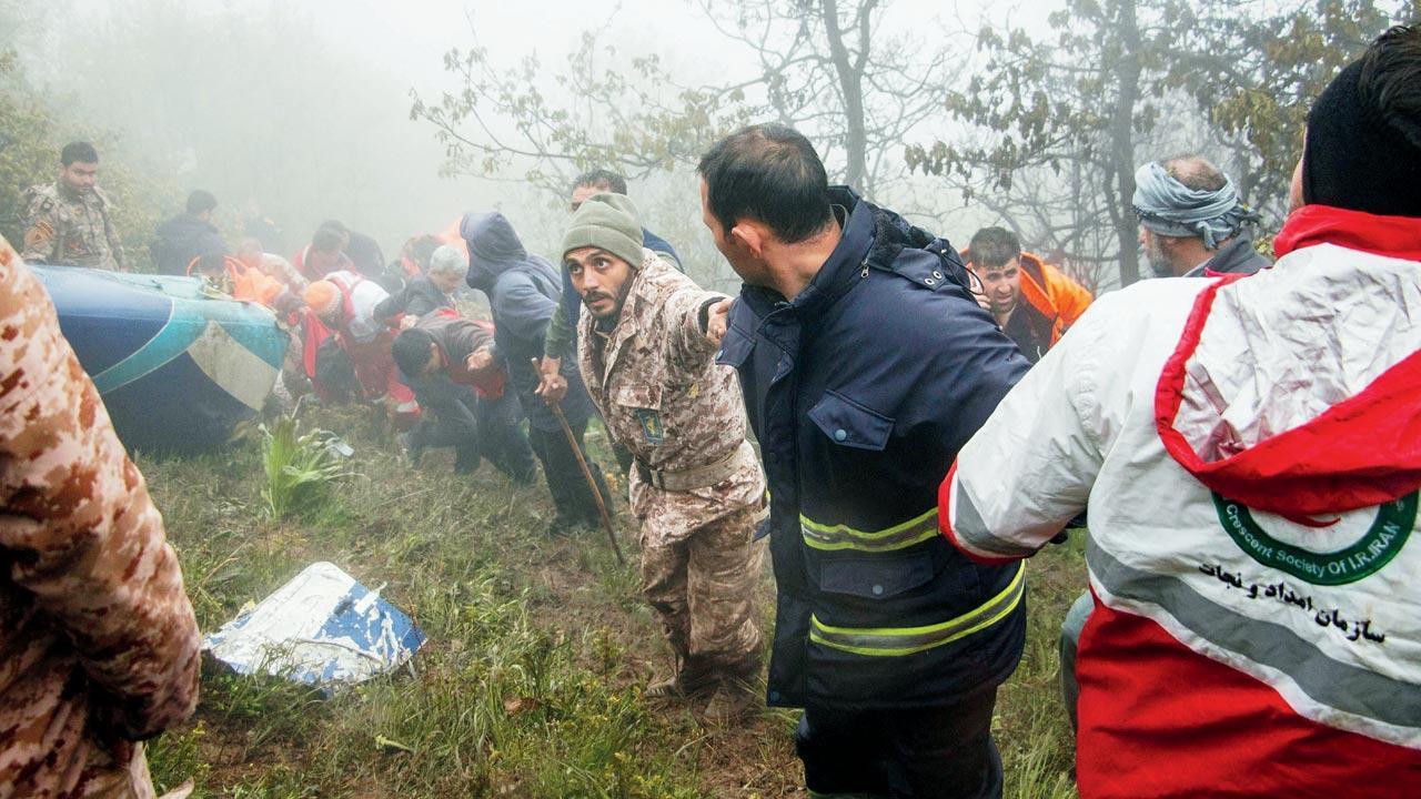 Iran’s President, foreign minister’s bodies found at chopper crash site