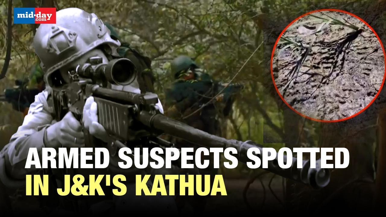 Armed Men Spotted in Jammu & Kashmir's Kathua, Security Forces On High Alert
