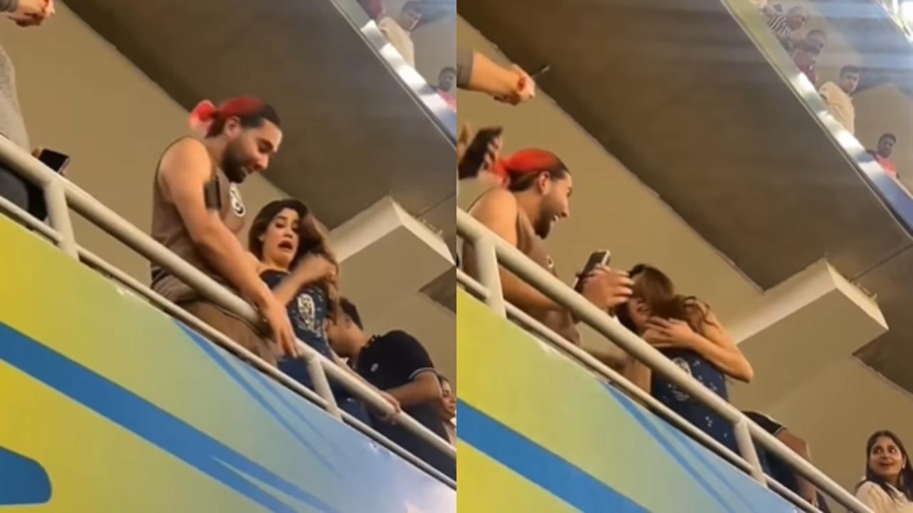 Janhvi Kapoor nearly hurt in the chest after fan throws phone at her for selfie 