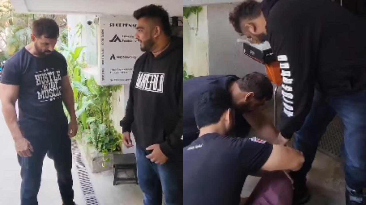 John Abraham buys his 'biggest fan' shoes worth Rs 22,500 as a birthday gift, watch video