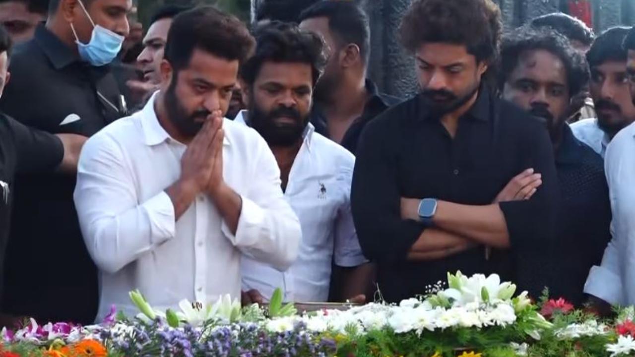 NTR Jr pays tribute to grandfather NTR on his 101 birth anniversary