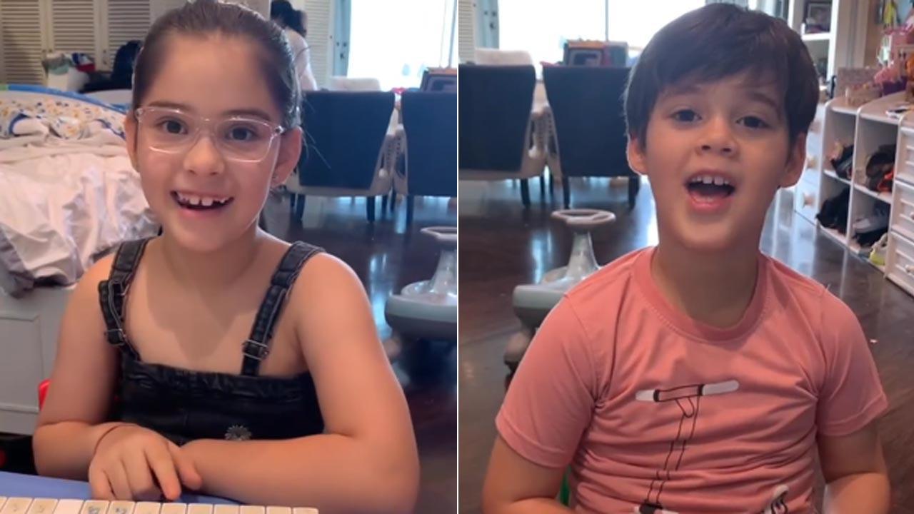 Karan Johar's twins offer hilarious grooming tips in cute video
