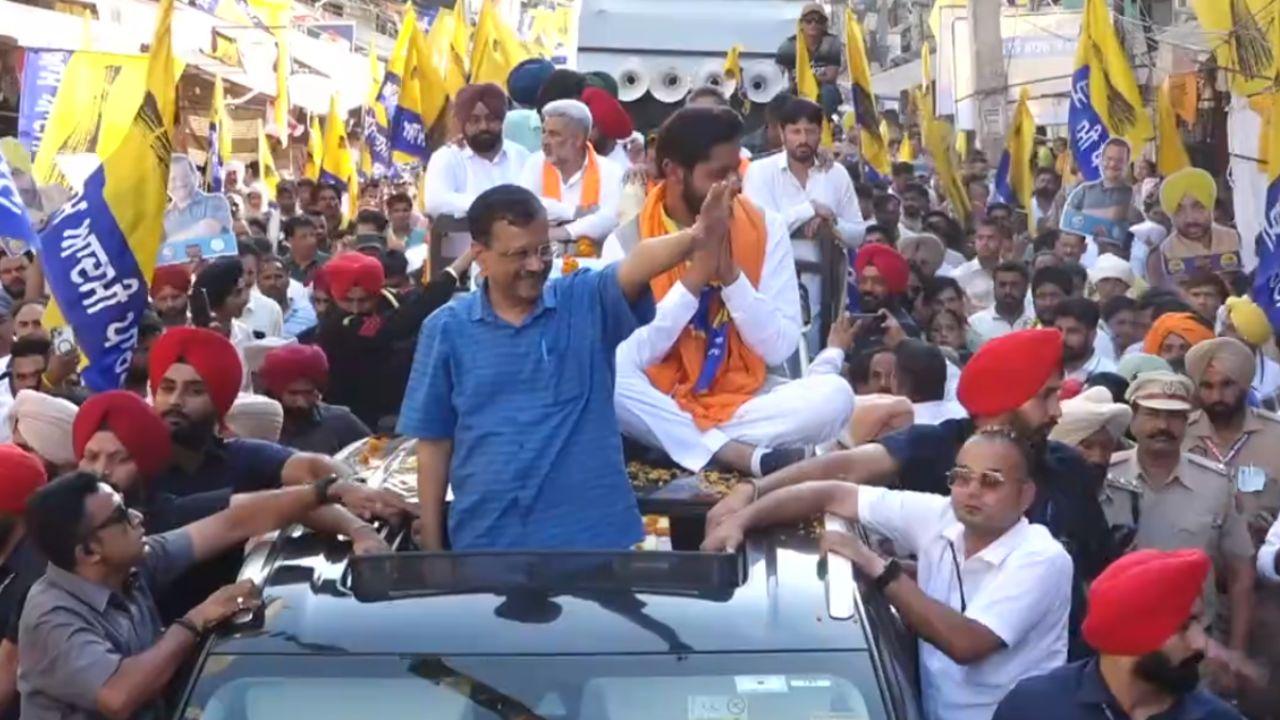 Kejriwal pledged to fight for Punjab's rights if AAP wins all 13 Lok Sabha seats in the state, emphasising the importance of having a strong voice in national politics.