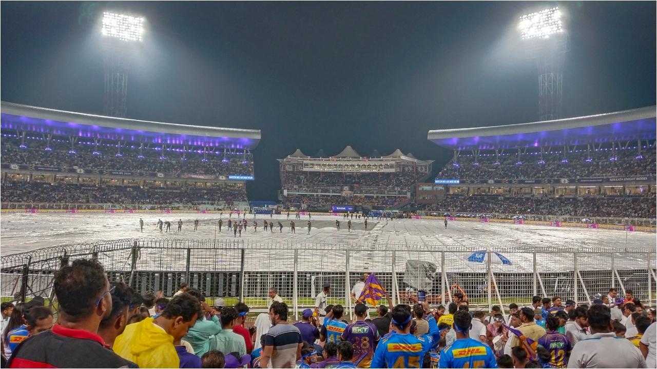 KKR vs MI live updates: Rain stops, toss likely to be at 8 PM