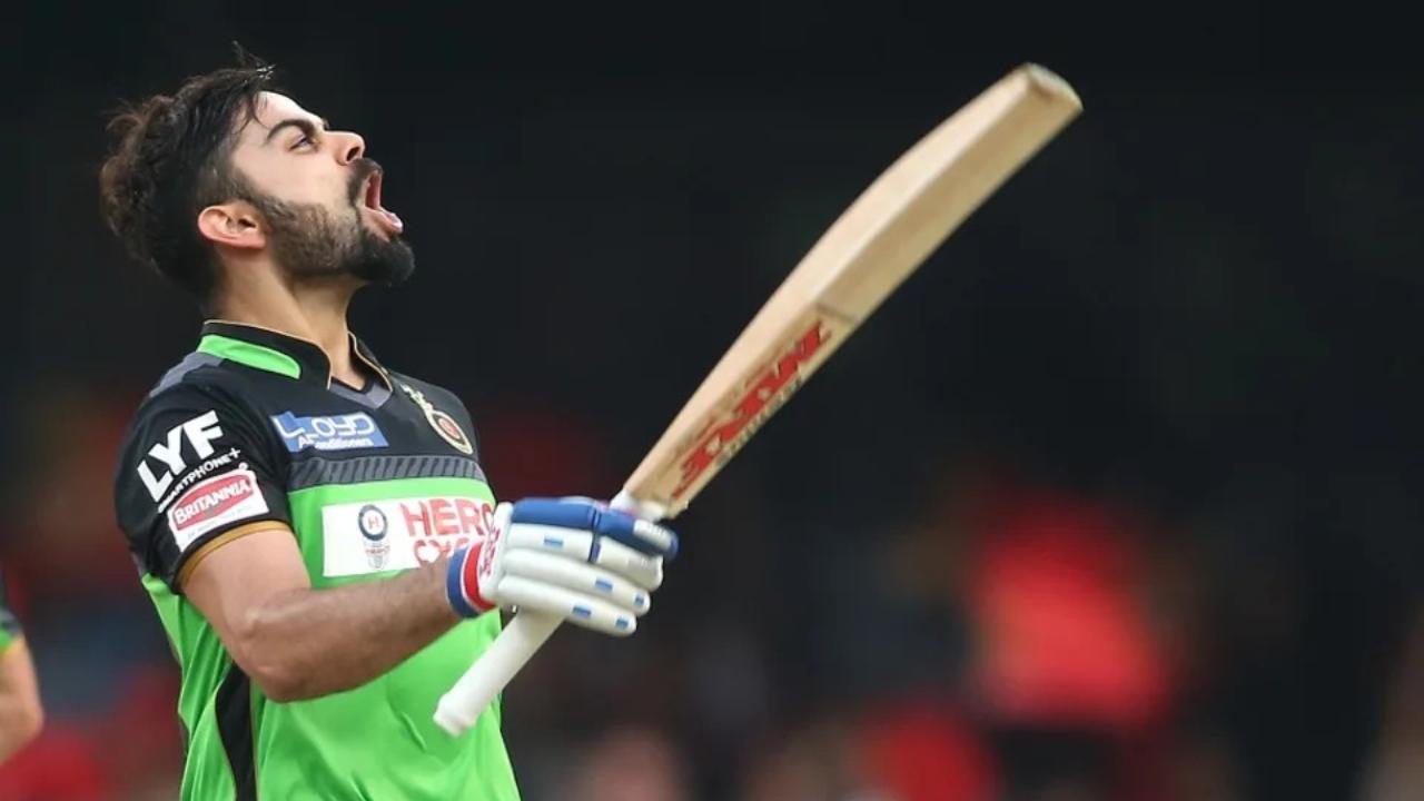 Facing just 55 deliveries, Virat Kohli accumulated 109 runs. His knock was laced with 5 fours and 8 sixes
