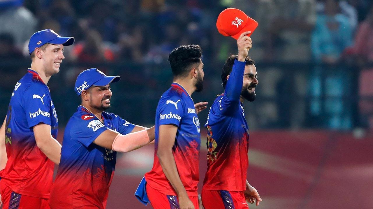 RCB keep their Playoffs hopes alive as PBKS are eliminated after 60-run defeat