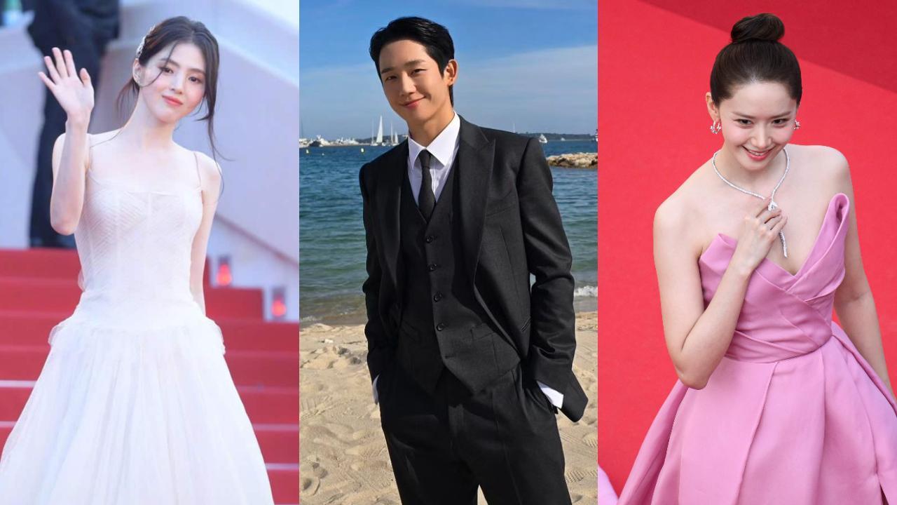 Korean stars Han So Hee, Jung Hae In, YoonA seen at 2024 Cannes Film Festival