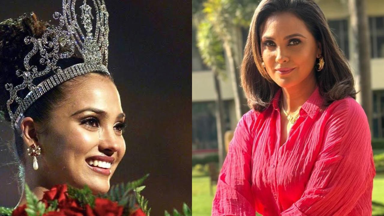 Lara Dutta celebrates 24th anniversary of Miss Universe win with father's b'day