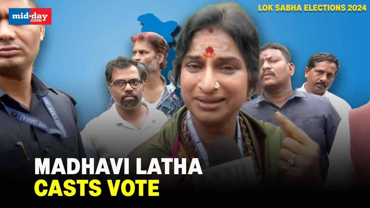 Lok Sabha Elections 2024: Madhavi Latha Casts Vote, Appeals People To Vote 