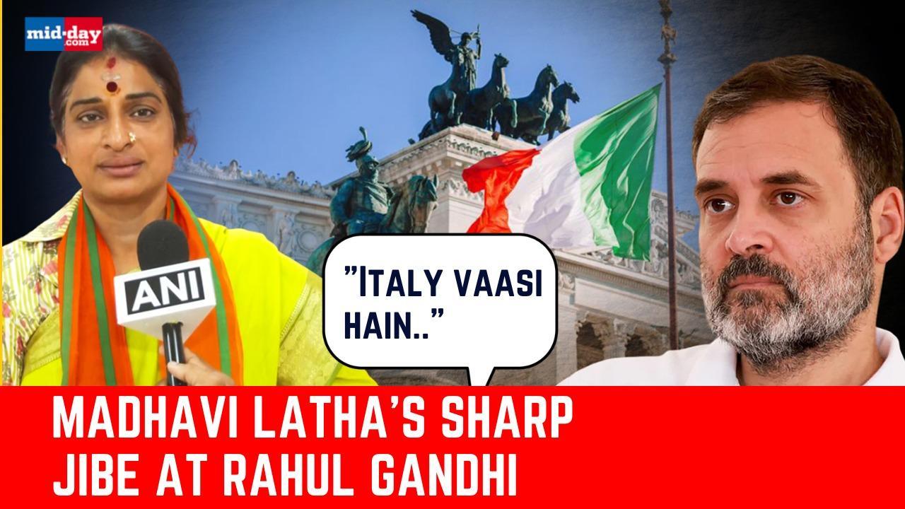 Madhavi Latha Mocks Rahul Gandhi, Calls Him 'Italy Vaasi'