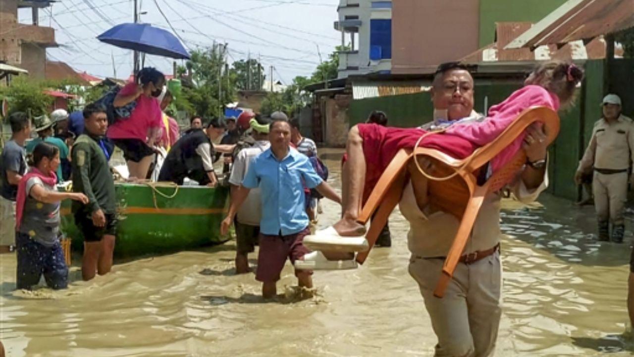 In response to the severe flooding, the Manipur government declared a two-day public holiday for all state offices until May 31. Citizens have been urged to stay indoors unless there is an emergency, aiming to ensure public safety and reduce the risk of further incidents.