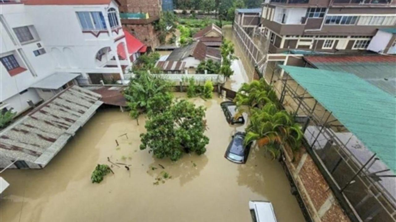 Chief Minister N Biren Singh provided an update on social media, mentioning that breaches in river embankments occurred at 18 spots. Out of these, 17 breaches have been sealed, helping to control flooding in the surrounding areas and prevent further damage.