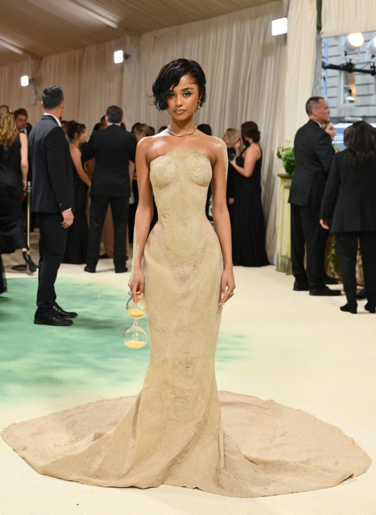 Tyla made her Met Gala debut in a form-fitting Balmain outfit inspired by 
