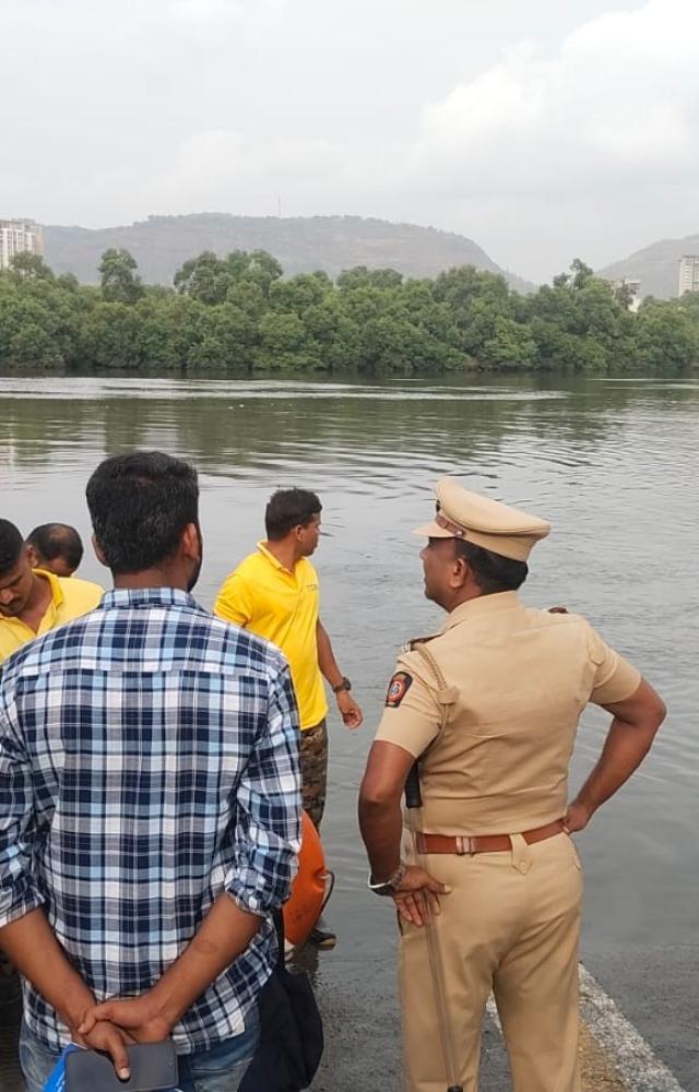 The mock drill was conducted at the Ganpati Immersion Ghat in Mithbandar area of Kopri in Thane, the officials said