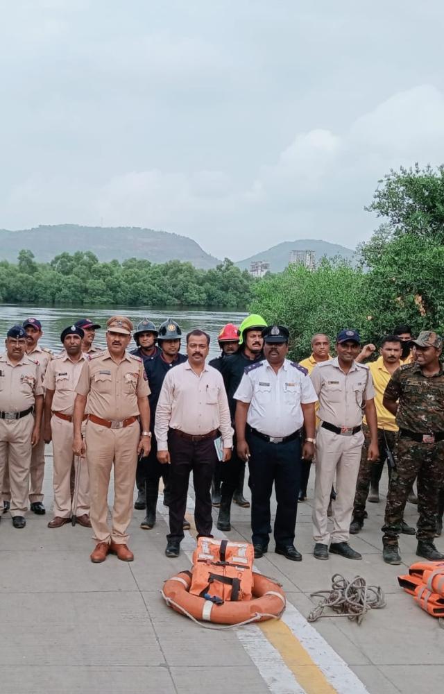 The drill involved a coordinated effort from various emergency response teams including the Regional Disaster Management Cell (RDMC) officials, they said