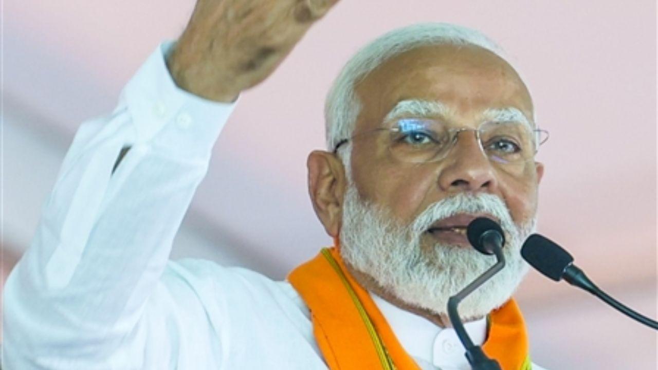 Modi urged leaders to avoid merging with the Congress and instead join forces with Ajit Pawar and Eknath Shinde, indicating a shift in political dynamics and potential realignment post-elections.