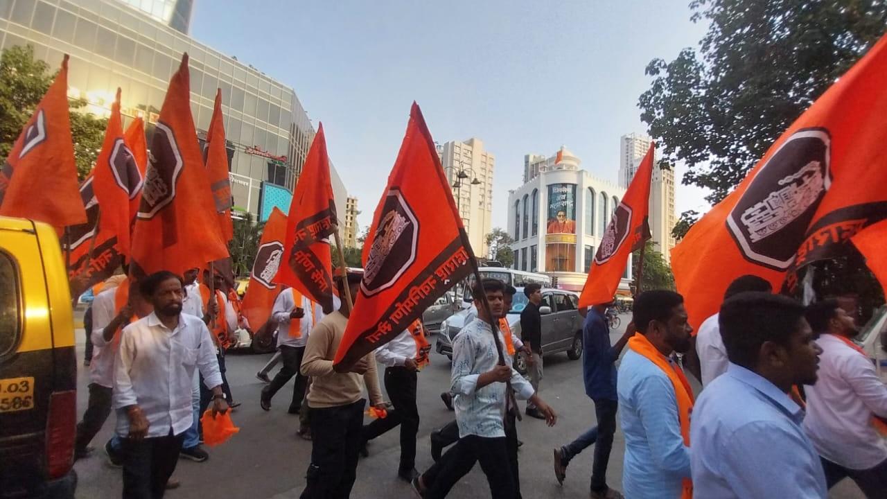 In a traffic advisory for PM Modi's rally in Mumbai, Mumbai Police said, the Maharastra Navnirman Sena has organised “Jahir Sabha