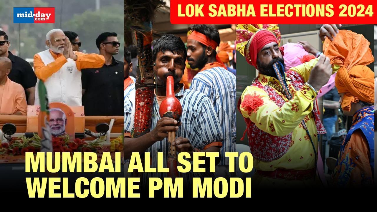 PM Modi Mumbai Roadshow: Mumbaikars Excited To Welcome Modi Ji