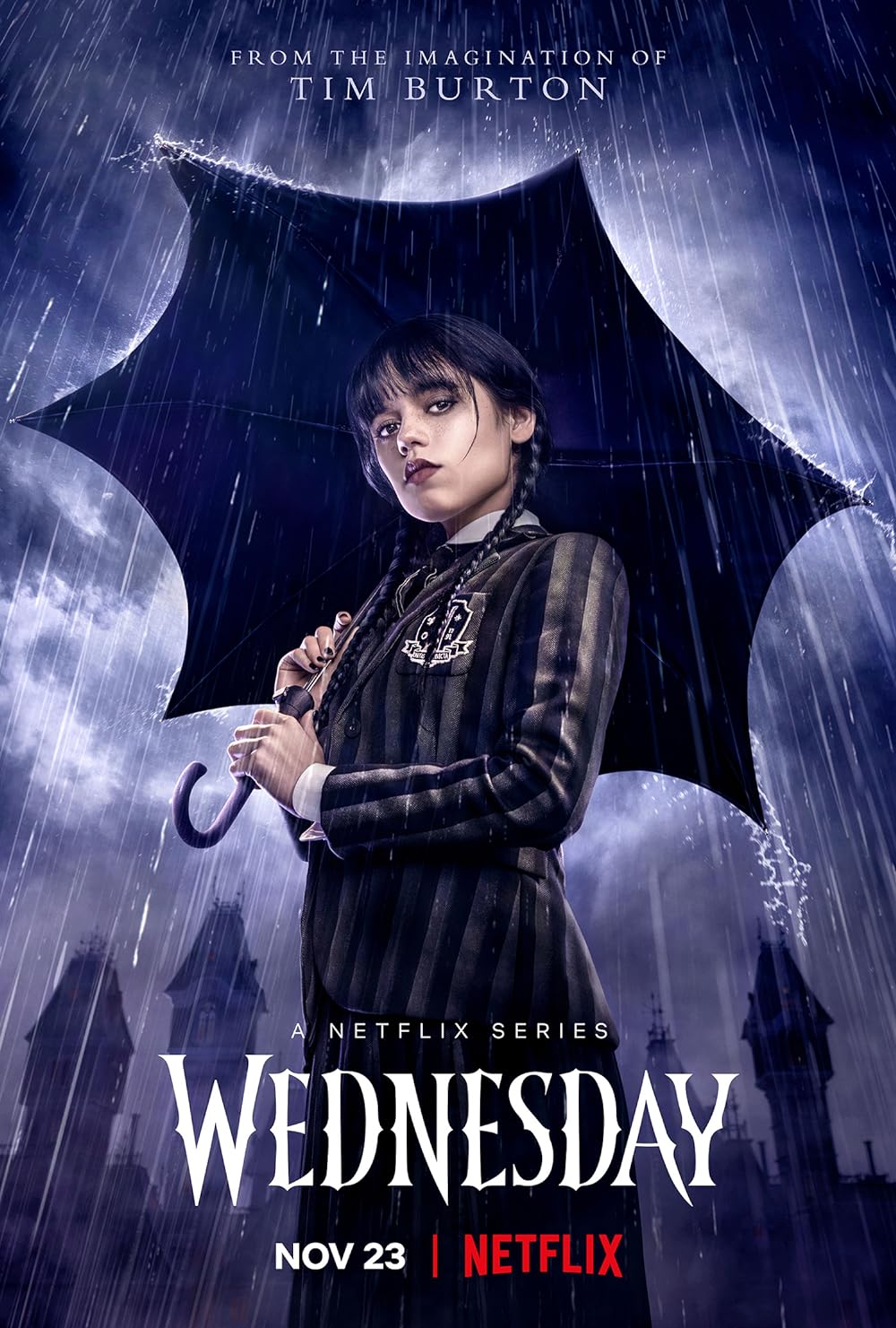 This fresh take on the Addams family focuses on a teenage Wednesday and her complex relationship with her mother, Morticia.