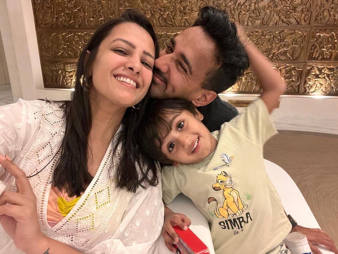 Anita Hassanandani was 40 years old when she became a mother to Aaravv Reddy, in February 2021