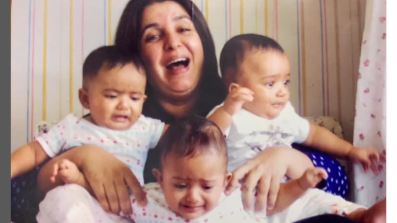 Farah Khan Kundra, in 2008, when she was 43, gave birth to triplets. Farah Khan welcomed the triplets Czar, Anya, and Diva Kunder into her family