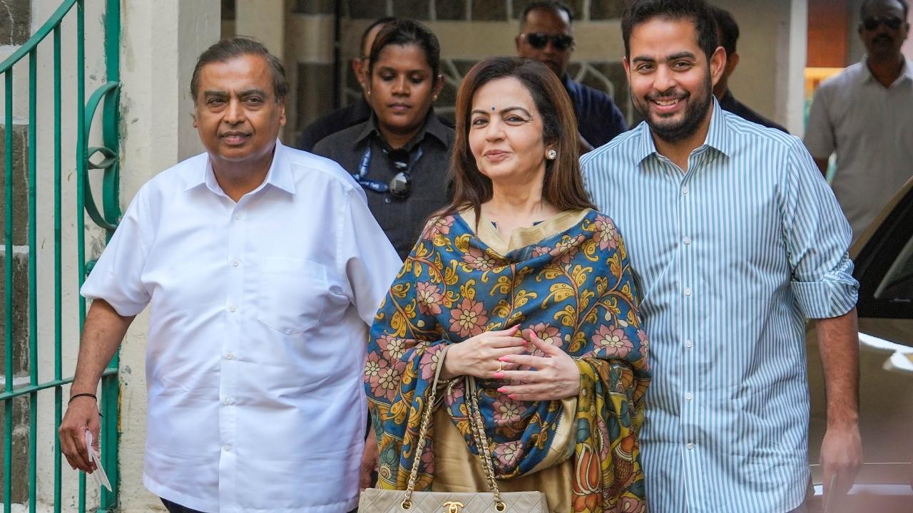After casting her vote, Nita Ambani, Founder and Chairperson of Reliance Foundation, emphasized the critical role of voting in a democracy