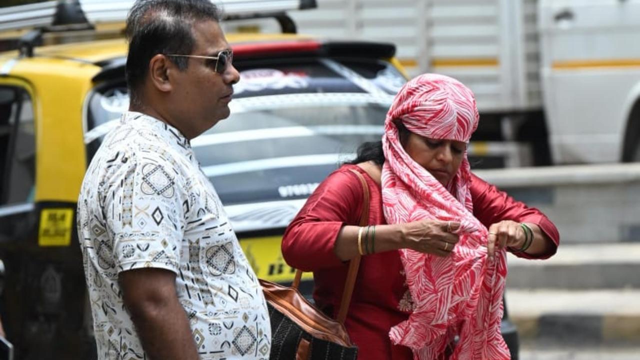 On Tuesday morning, Mumbai witnessed partly cloudy skies and light gusts. The Indian Meteorological Department (IMD) forecasted bright skies for the city and its suburbs in the late afternoon or early evening