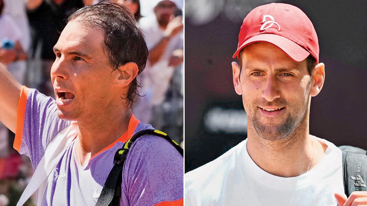 Nadal eyes French Open post early Rome exit; Djokovic fine after struck by water